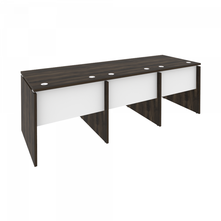 Onix Рабочая станция O.RS-3.0.8 Дуб Мали/Белый Бриллиант 2340*800*750