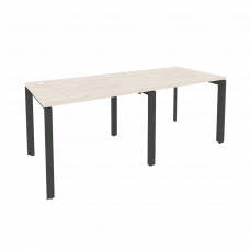 Onix Рабочая станция на П-образном м/к O.MP-RS-2.1.8 Денвер Светлый/Металл Антрацит 1960*800*750