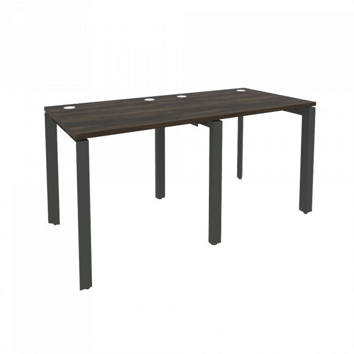 Onix Рабочая станция на П-образном м/к O.MP-RS-2.0.7 Дуб Мали/Металл Антрацит 1560*720*750