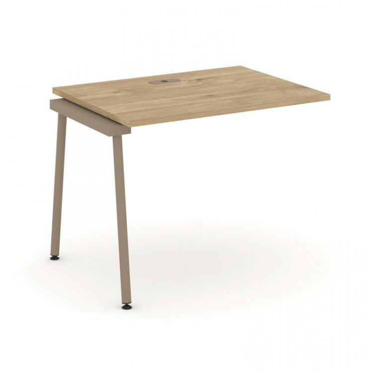 Estetica Наборный элемент рабочей станциии ES.1.NRS-1-LK Тиквуд Светлый/Металл Латте 980*730*750