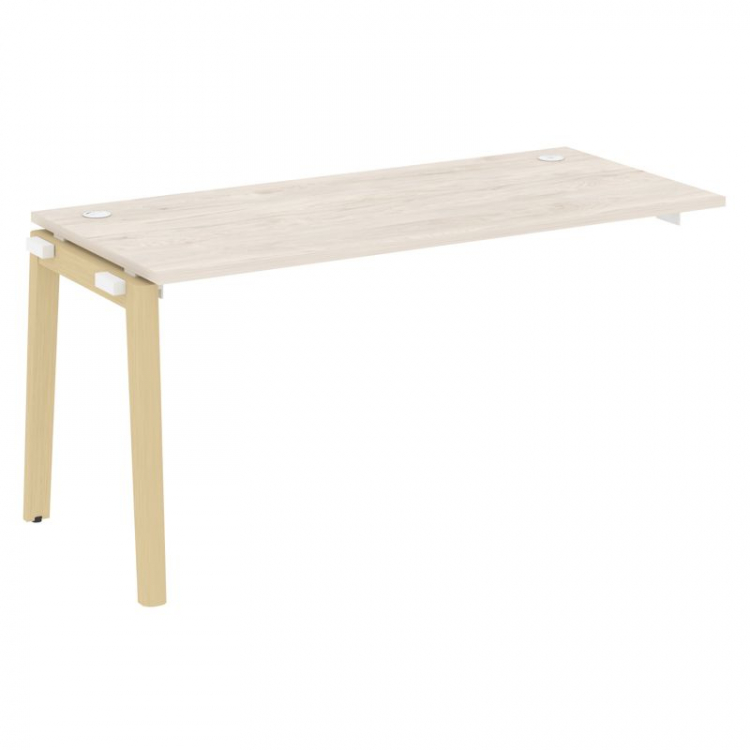 Onix Wood Наборный эл. раб. станции OW.1.NRS-4.7 Денвер Светлый/Дуб Светлый/Металл Белый 1580*720*75