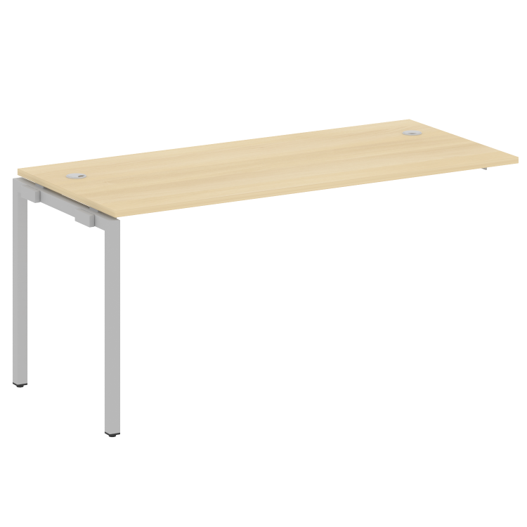 Metal System Quattro Проходной элемент рабочей станции на П-образном м/к 40БП.ПРС-СП-1.4 Акация Лорк