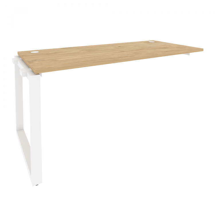 Onix Наборный элемент рабочей станции на О-образном м/к O.MO-1.NRS-4.7 Тиквуд Светлый/Металл Белый 1