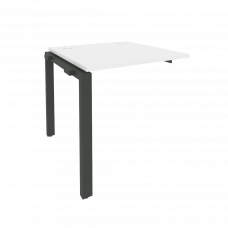 Onix Наборный элемент рабочей станции на П-образном м/к O.MP-1.NRS-0.8 Белый Бриллиант/Металл Антрац