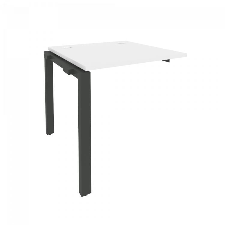 Onix Наборный элемент рабочей станции на П-образном м/к O.MP-1.NRS-0.8 Белый Бриллиант/Металл Антрац