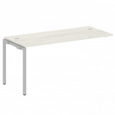 Metal System Quattro Проходной элемент рабочей станции на П-образном м/к 40БП.ПРС-СП-1.4 Дуб Наварра