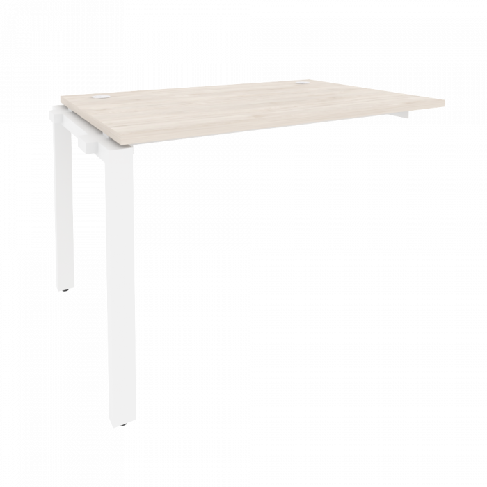 Onix Наборный элемент рабочей станции на П-образном м/к O.MP-1.NRS-2.8 Денвер Светлый/Металл Белый 1
