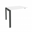 Onix Наборный элемент рабочей станции на П-образном м/к O.MP-1.NRS-1.7 Белый Бриллиант/Металл Антрац