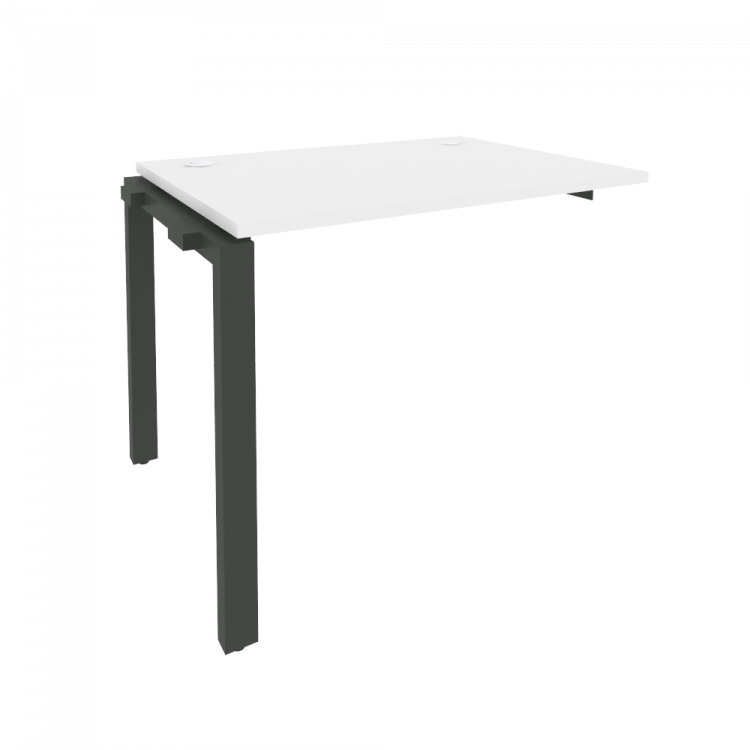 Onix Наборный элемент рабочей станции на П-образном м/к O.MP-1.NRS-1.7 Белый Бриллиант/Металл Антрац