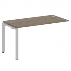 Metal System Проходной элемент рабочей станции на П-образном м/к БП.ПРС-СП-1.3 Вяз Благородный/Метал