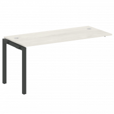 Metal System Quattro Проходной элемент рабочей станции на П-образном м/к 50БП.ПРС-СП-1.4 Дуб Наварра