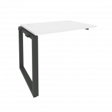 Onix Наборный элемент рабочей станции на О-образном м/к O.MO-1.NRS-1.7 Белый Бриллиант/Металл Антрац