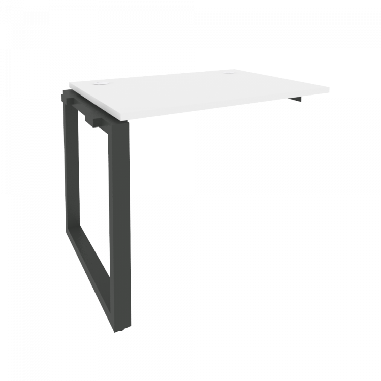 Onix Наборный элемент рабочей станции на О-образном м/к O.MO-1.NRS-1.7 Белый Бриллиант/Металл Антрац