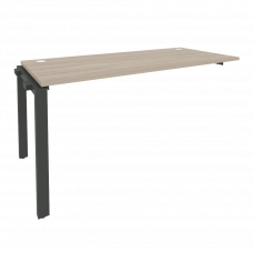 Onix Наборный элемент рабочей станции на П-образном м/к O.MP-1.NRS-4.7 Дуб Аттик/Металл Антрацит 158