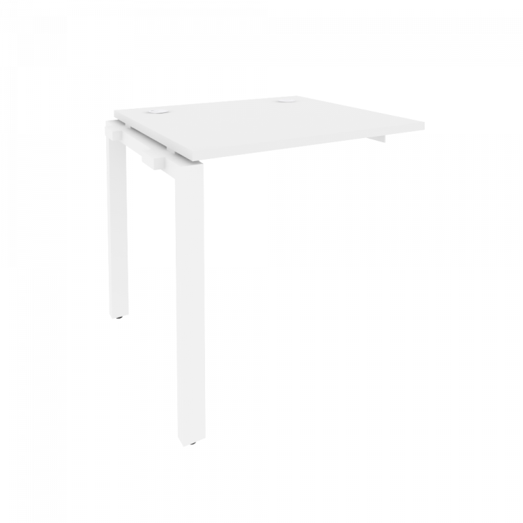 Onix Наборный элемент рабочей станции на П-образном м/к O.MP-1.NRS-0.7 Белый Бриллиант/Металл Белый