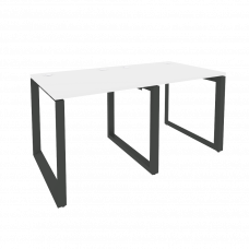 Onix Рабочая станция на О-образном м/к O.MO-RS-2.0.8 Белый Бриллиант/Металл Антрацит 1560*800*750