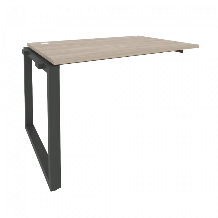 Onix Наборный элемент рабочей станции на О-образном м/к O.MO-1.NRS-2.8 Дуб Аттик/Металл Антрацит 118