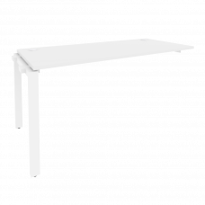 Onix Наборный элемент рабочей станции на П-образном м/к O.MP-1.NRS-4.7 Белый Бриллиант/Металл Белый