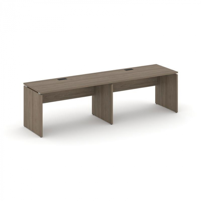 Style Project Рабочая станция 1 сторон. SN-D.ORS-022 Вяз Благородный/Черная Заглушка 2360*800*750