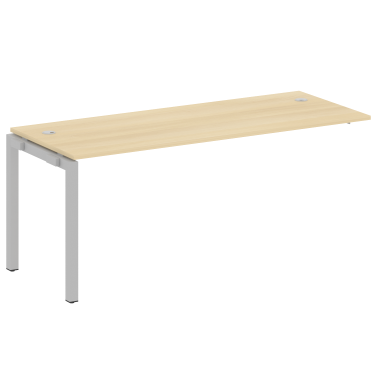 Metal System Quattro Проходной элемент рабочей станции на П-образном м/к 50БП.ПРС-СП-1.5 Акация Лорк