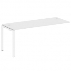 Metal System Проходной элемент рабочей станции на П-образном м/к БП.ПРС-СП-1.5 Белый/Металл Белый 18