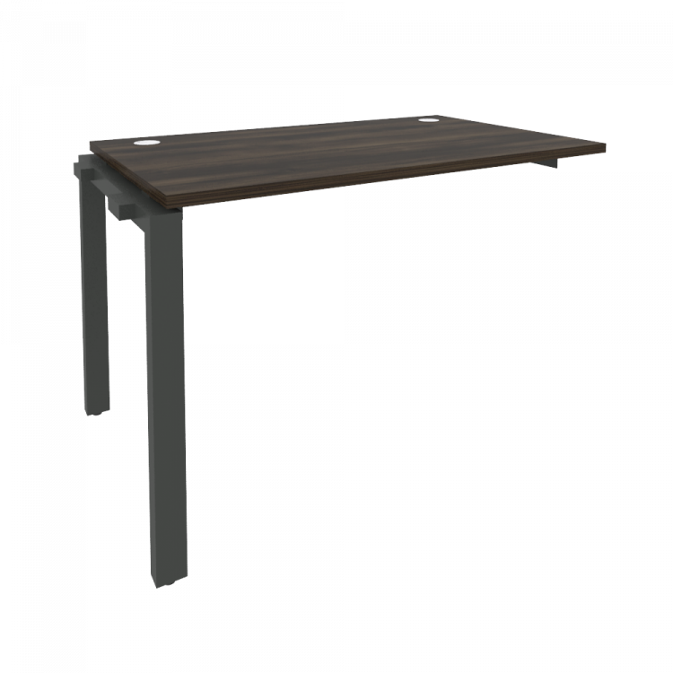 Onix Наборный элемент рабочей станции на П-образном м/к O.MP-1.NRS-2.7 Дуб Мали/Металл Антрацит 1180