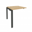 Onix Наборный элемент рабочей станции на П-образном м/к O.MP-1.NRS-0.8 Тиквуд Светлый/Металл Антраци