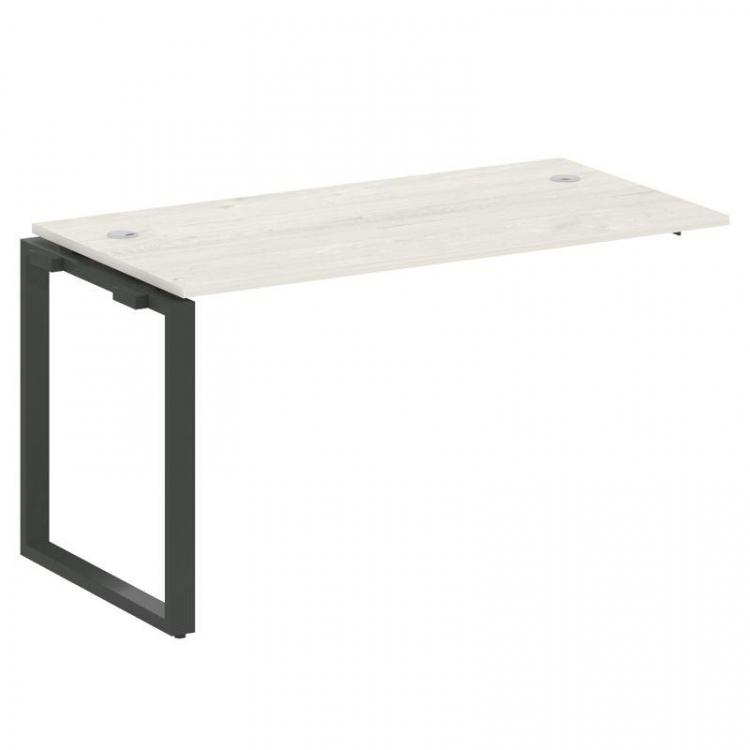 Metal System Проходной элемент рабочей станции на О-образном м/к БО.ПРС-СП-1.3 Дуб Наварра/Металл Ан