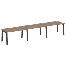 Onix Wood Рабочая станция OW.RS-3.3.8 Дуб Аризона/Дуб Темный/Металл Антрацит 4140*800*750