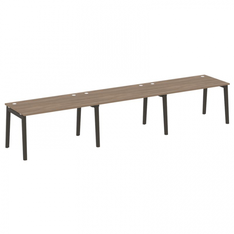 Onix Wood Рабочая станция OW.RS-3.3.8 Дуб Аризона/Дуб Темный/Металл Антрацит 4140*800*750