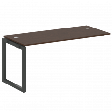 Metal System Quattro Проходной элемент рабочей станции на О-образном м/к 50БО.ПРС-СП-1.4 Венге Цаво/