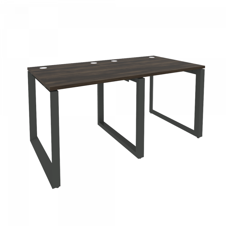 Onix Рабочая станция на О-образном м/к O.MO-RS-2.0.8 Дуб Мали/Металл Антрацит 1560*800*750