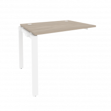Onix Наборный элемент рабочей станции на П-образном м/к O.MP-1.NRS-1.7 Дуб Аттик/Металл Белый 980*72