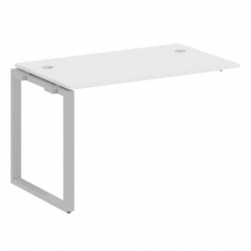 Metal System Проходной элемент рабочей станции на О-образном м/к БО.ПРС-СП-1.2 Белый/Металл Серый 12