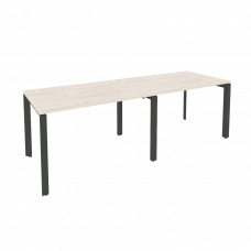 Onix Рабочая станция на П-образном м/к O.MP-RS-2.2.8 Денвер Светлый/Металл Антрацит 2360*800*750