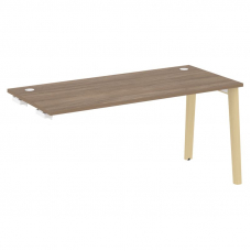 Onix Wood Стол-приставка OW.SPR-4.7 Дуб Аризона/Дуб Светлый/Металл Белый 1580*720*750