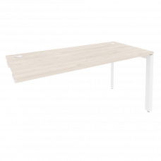 Onix Стол-приставка на П-образном м/к к опорным элементам O.MP-SPR-4.7 Денвер Светлый/Металл Белый 1