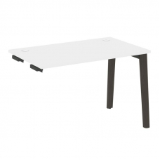Onix Wood Стол-приставка OW.SPR-2.7 Белый Бриллиант/Дуб Темный/Металл Антрацит 1180*720*750