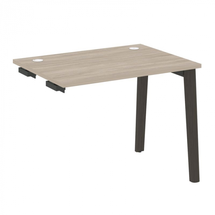 Оникс Вуд Стол-приставка OW.SPR-1.7 Дуб Аттик/Дуб Темный/Металл Антрацит 980*720*750