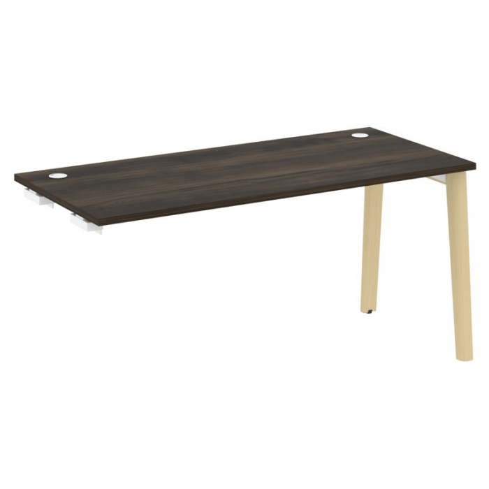 Onix Wood Стол-приставка OW.SPR-4.7 Дуб Мали/Дуб Светлый/Металл Белый 1580*720*750