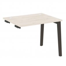 Onix Wood Стол-приставка OW.SPR-1.8 Денвер Светлый/Дуб Темный/Металл Антрацит 980*800*750