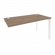 Onix Стол-приставка на П-образном м/к к опорным элементам O.MP-SPR-3.7 Дуб Аризона/Металл Белый 1380