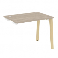 Onix Wood Стол-приставка OW.SPR-1.7 Дуб Аттик/Дуб Светлый/Металл Белый 980*720*750