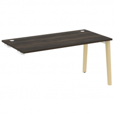 Onix Wood Стол-приставка OW.SPR-4.8 Дуб Мали/Дуб Светлый/Металл Белый 1580*800*750