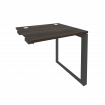 Onix Стол-приставка на О-образном м/к к опорным элементам O.MO-SPR-0.7 Дуб Мали/Металл Антрацит 780*