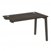 Onix Wood Стол-приставка OW.SPR-2.7 Дуб Мали/Дуб Темный/Металл Антрацит 1180*720*750