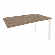 Onix Стол-приставка на П-образном м/к к опорным элементам O.MP-SPR-3.8 Дуб Аризона/Металл Белый 1380