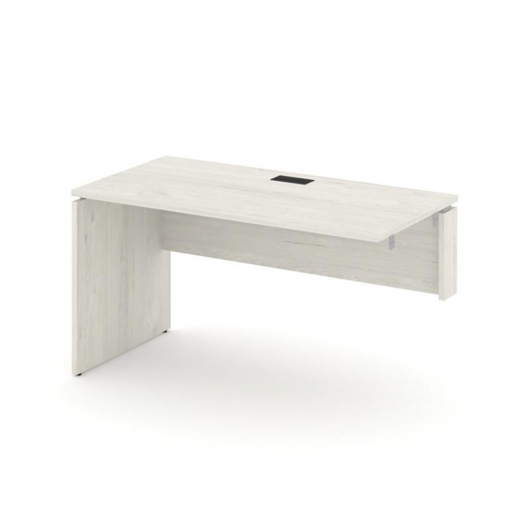 Style Project Стол-приставка к опор. элем. SN-D.OPRS-001(R) Дуб Наварра/Черная Заглушка 980*600*750