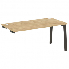 Onix Wood Стол-приставка OW.SPR-4.8 Тиквуд Светлый/Дуб Темный/Металл Антрацит 1580*800*750