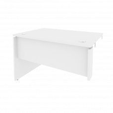 Onix Стол-приставка левый к опорным элементам O.SPR-2.8 (L) Белый Бриллиант 1180*800*750